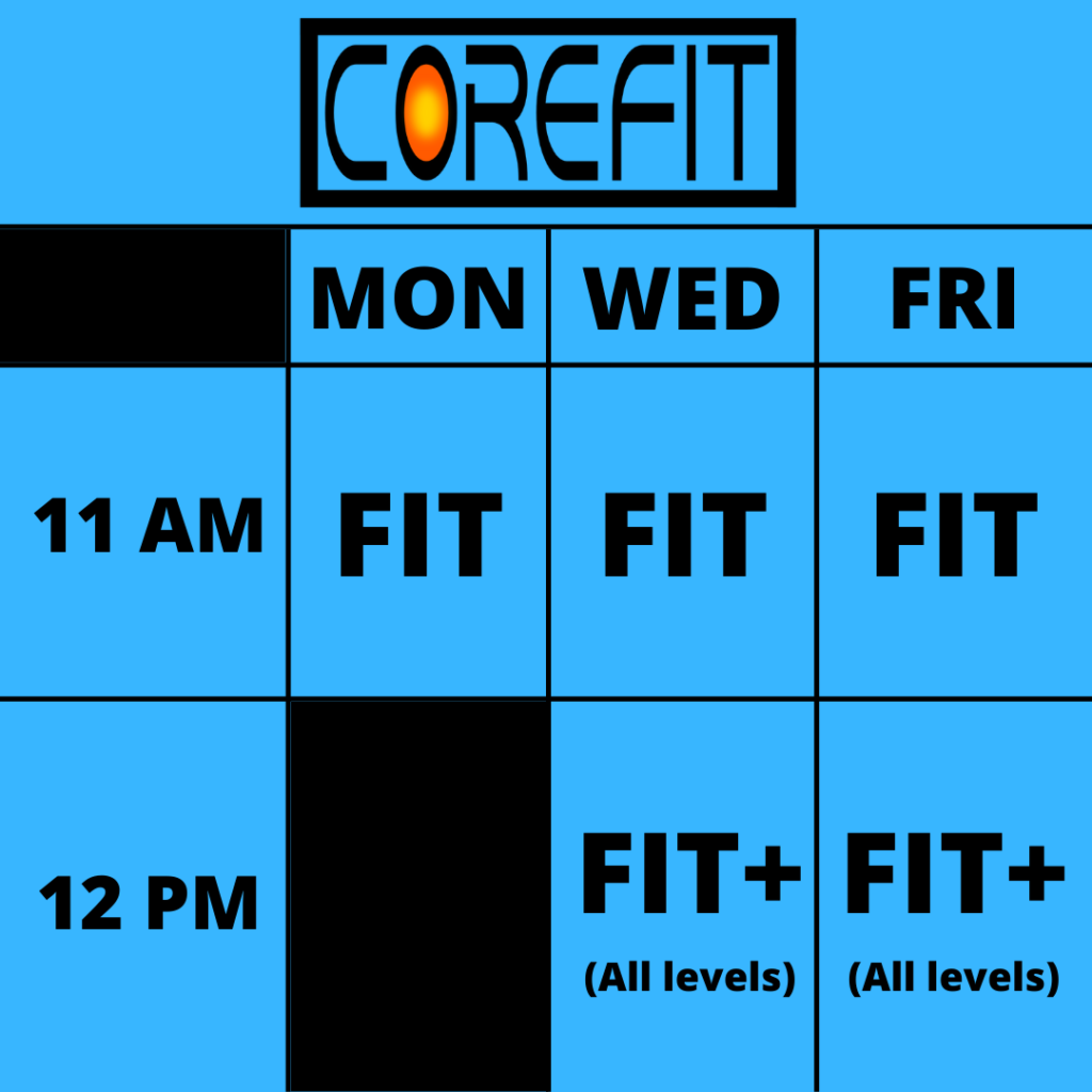 new fit schedule