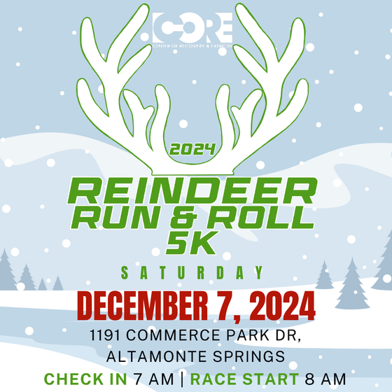 Reindeer run and roll